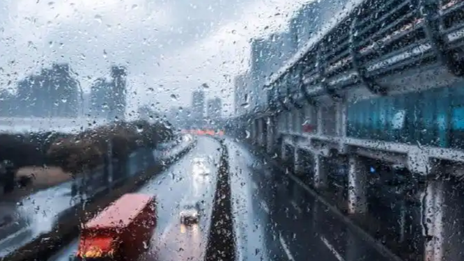 北京暴雨热搜配图